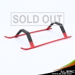 ALZRC - Devil 500 Pro Pre-Painted Landing Skid - Red